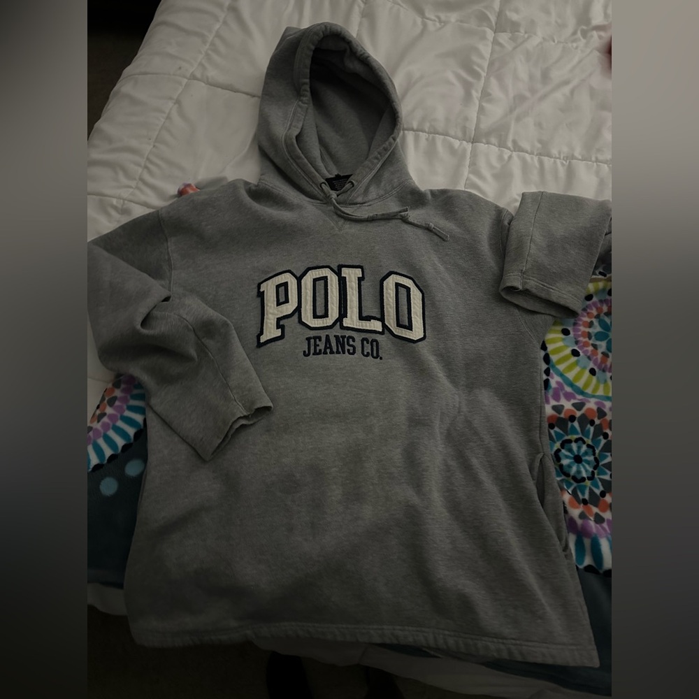 Worn once! Polo Ralph Lauren hoodie!